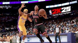 NBA 2K25 | Prime MVP Derrick Rose In-game Highlights Compilation