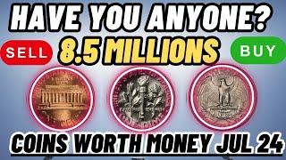 TOP 3 USA COINS WORTH MONEY IN MILLIONS OF DOLLARS! VERY EXPENSIVE USA PENNIES! HAVE YOU THIS ONE?