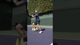 Brian Dabul forehand / footwork tennis drills / atp tennis training