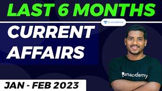 Last 6 Months Current Affairs | PART 2 | Special Class | Unacademy Live OPSC