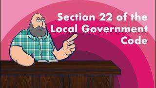 [TORTS AND DAMAGES] Section 22 of the Local Government Code