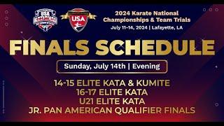 2024 USA Karate Nationals Finals Tatami #1