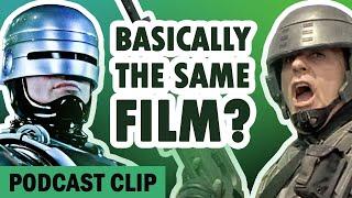 RoboCop & Starship Troopers The Same Movie? | Retro Gem Podcast Clip