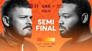 Colaps  vs King Inertia  | GRAND BEATBOX BATTLE 2021: WORLD LEAGUE | Semi Finals