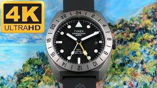 Timex – Expedition North GMT, 41mm Titanium Automatic 'Caller' GMT for $549