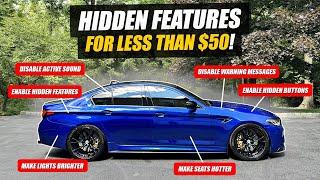 How to code a newer BMW and enable hidden features!