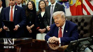Trump Claims Harvard’s International Students Need Remedial Math | WSJ News