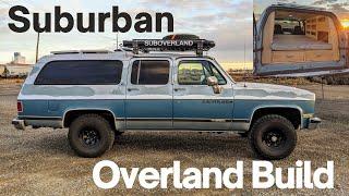 1989 4x4 Chevrolet Suburban Overland Build | Camper | Squarebody |#overland #4x4camper #overlanding