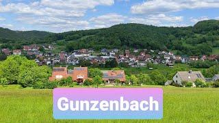 Gunzenbach- Almanya'yı geziyorum- Bavyera köyleri- Bisiklet turu