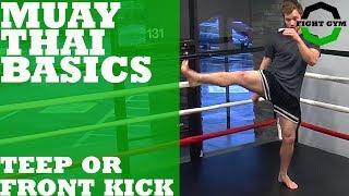 Muay Thai Basics: The Teep or Front Push Kick