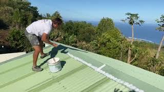 Rénovation Peinture Etanchéité toiture 974