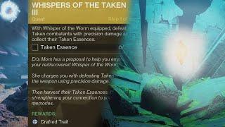 Easy Whispers of the Taken 3 quest Completion | Oracle Locations | Taken Blights Location