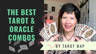 The best deck combinations! In July #tarotmap #tarotcombinations #oracledeck #tarotdeck #besttarot