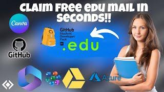 How to get FREE Edu Email within seconds - Create FREE Education Email Address in 2024