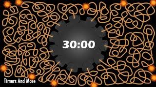 30 Minute Timer Bomb |  Giant Explosion 