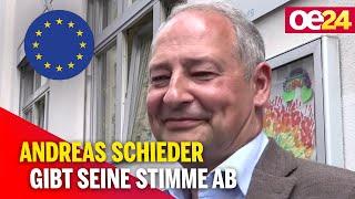 EU-Wahl 2024: Stimmabgabe von Andreas Schieder