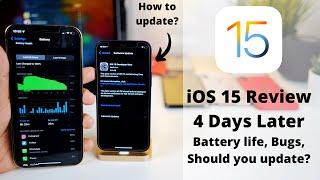 iOS 15 follow up | 4 Days Later | iOS 15 beta 1 Should you update?