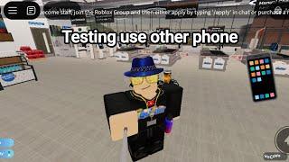 [Day 32] Use other phone to play RoMart (Roblox)