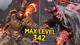 Black Myth Wukong - MAX LEVEL 342 vs Bosses (No Damage) Chapter 5