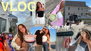 VLOG: spend a few days with me! ️ (and my bf) (on a bday getaway)