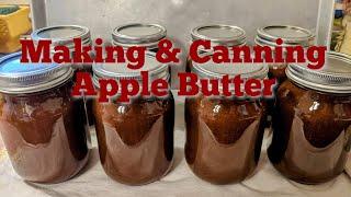 Making & Canning Apple Butter