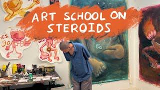 ART SCHOOL AT YALE NORFOLK ⭐️ the ultimate studio vlog