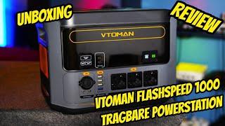 VTOMAN FlashSpeed 1000 Tragbare Powerstation / Review / Test / Unboxing / Ultra Power fürs Camping