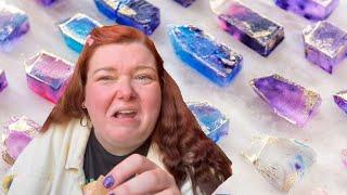 TIKTOK MADE ME BUY IT | TRYING EDIBLE CRYSTALS *gross*