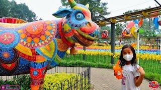 Wisata Viral Di Puncak Bogor De Wind Mills - Naila Keliling De Wind Mills