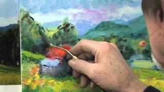 Palette Knife Oil Painting Techniques !!!