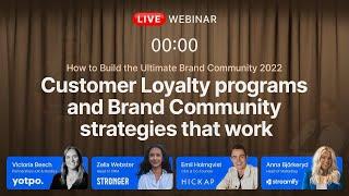 Live Shopping: Live Webinar Full Episode 03 - How to build community