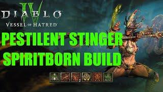 Diablo 4: Pestilent Stinger Spiritborn End Game Build!