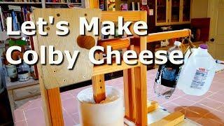 Homemade Colby Cheese