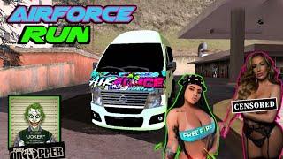 Airforce morning run(GTA SA VINCY VANS)