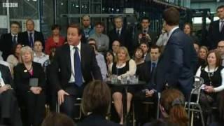 Nick Clegg caught out by microphone