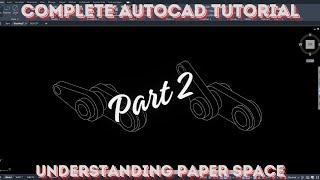 Complete AutoCAD Video with 2 Isometric Part 2 #autocad #inventor #solidworks #autodesk