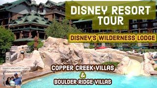 Disney WILDERNESS LODGE RESORT TOUR - Copper Creek / Boulder Ridge Villas