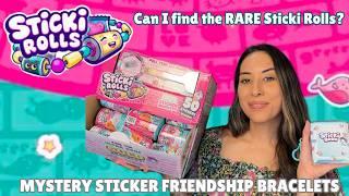 Unboxing Sticki Rolls & Sticki Book - Mystery Sticker Friendship Bracelets!