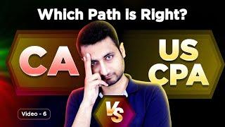 CA Vs US CPA | Right Path for a Commerce Student After 12th  is *******