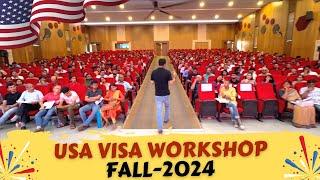 Glimpses of USA Visa Workshop Fall 2024 | Maven Consulting Services | Best Study Abroad Consultants