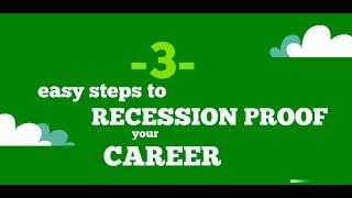 Recession Proof Your Career