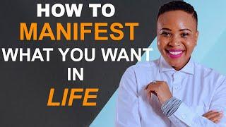 HOW to Get What You Want In LIFE | Hulisani Ravele | South African Motivation