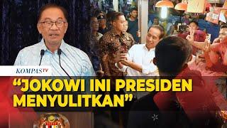 PM Anwar Ibrahim Soal Blusukan Jokowi di Malaysia: Menyulitkan