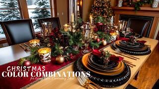 Christmas Color Combinations: Stunning Ideas for Every Room in Your Home