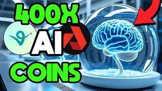Top 10 AI Crypto Altcoins With Potential to 25X-400X In 2025 Bull Run (URGENT!)