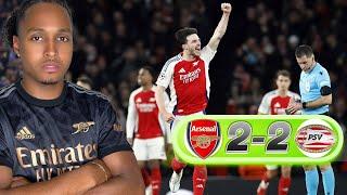 ARSENAL 2-2 PSV | ALL OR NOTHING NOW AGAINST REAL MADRID