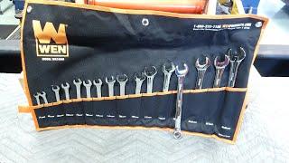 WEN combo wrench set,this one a sleeper(wow)!episode (5) combo wrench series