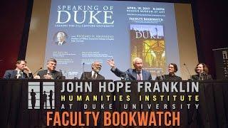 FHI Faculty Bookwatch with Duke President Richard H. Brodhead