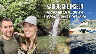 Karibische Inseln mit AIDAperla 2023 - Vlog #4: Tropenwald & Strandspaß auf Grenada