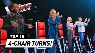 Every 4-CHAIR TURN on The Voice of Norway 2025!